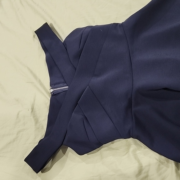 Women navy dress size L #Windsor - Picture 7 of 10